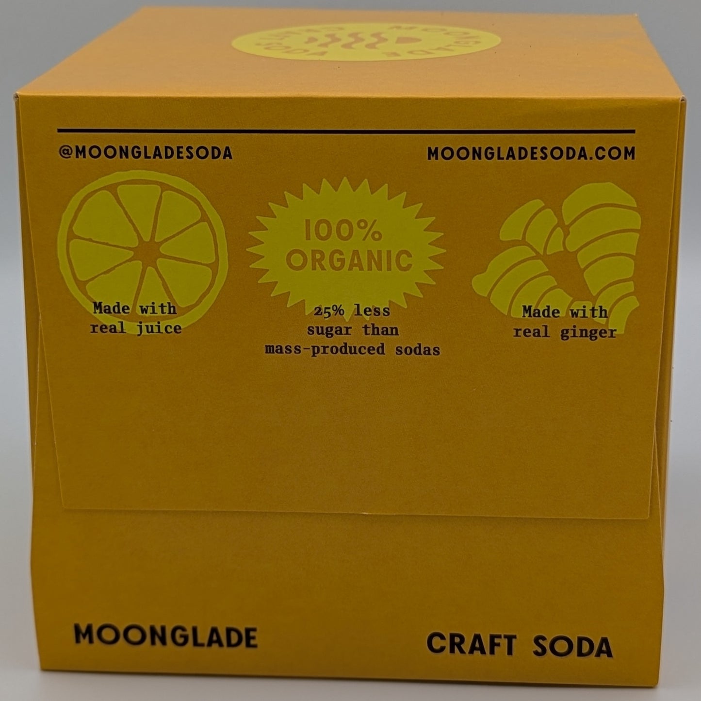 Original Ginger Beer, 100% Organic Craft Soda/Mixer, Loaded with Fresh Ginger